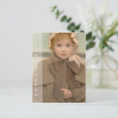 Sweet little Jeanne (Khnopff) CC0534 Briefkaart (Staand voorkant)