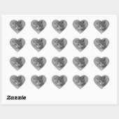 Sweet Little Kitten Hart Sticker (Vel)