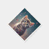 Sweet Little Kitten Love Servet (Hoek)