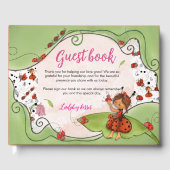 Sweet Little Lady Ladybug Baby Shower  Gastenboek (Voorkant)