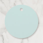 Sweet Little Lamb Baby Christening Bedankjes Labels (Achterkant)