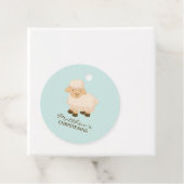 Sweet Little Lamb Baby Christening Bedankjes Labels (In situ)