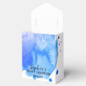 Sweet Little Lamb Blue Hydrangea Balloon Bedankdoosjes (Geopend)