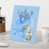 Sweet Little Lamb Blue Hydrangea Kaarten & Geschen Reclamebord Met Voetstuk (Insitu)