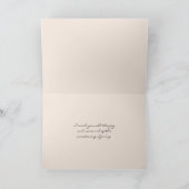 Sweet Little Lamb Custom Text Pasen/Lente Feestdagen Kaart (Binnen)