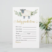 Sweet Little Lamb Green Baby Voorspelling (Staand voorkant)