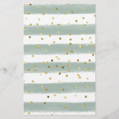 Sweet Little Lamb Greenery Wensen voor Baby (Achterkant)