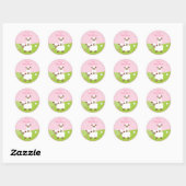 Sweet Little Lamb Stickers Envelope Seals (Vel)