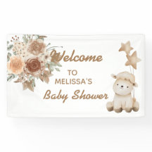 Sweet Little Lamb Welkomstbord Banner