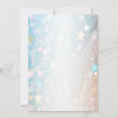 Sweet Little Lamp Baby shower Ballonnen Mooi Kaart (Achterkant)