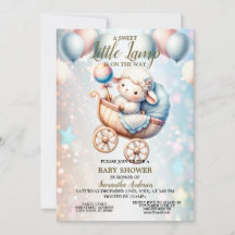 Sweet Little Lamp Baby shower Ballonnen Mooi