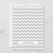 Sweet Little Monkey Girl Baby shower Invitation Kaart (Achterkant)