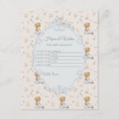Sweet Little Mouse Baby Shower Enclosure Card Informatiekaartje (Voorkant)