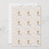 Sweet Little Mouse Baby Shower Invitation Kaart (Achterkant)