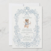 Sweet Little Mouse Baby Shower Invitation Kaart (Voorkant)