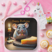 Sweet Little Mouse Papieren Bordje (Feest)