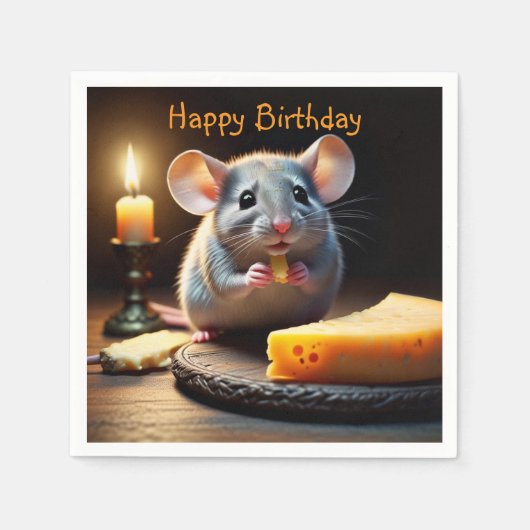 Sweet Little Mouse Servet (Voorkant)