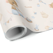 Sweet Little Mouse Wrapping Paper Cadeaupapier (Rol Hoek)