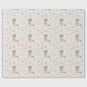 Sweet Little Mouse Wrapping Paper Cadeaupapier (Vlak)
