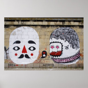 Sweet Little Mustache Poster