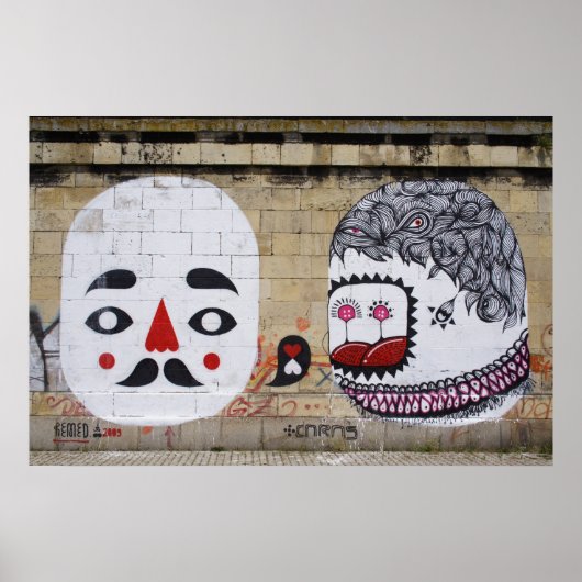 Sweet Little Mustache Poster (Voorkant)