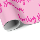 Sweet Little One Baby shower inpakpapier (Rol Hoek)