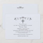 Sweet Little One Blue Religitation Kaart (Voorkant / Achterkant)