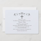 Sweet Little One Blue Religitation Kaart (Voorkant)