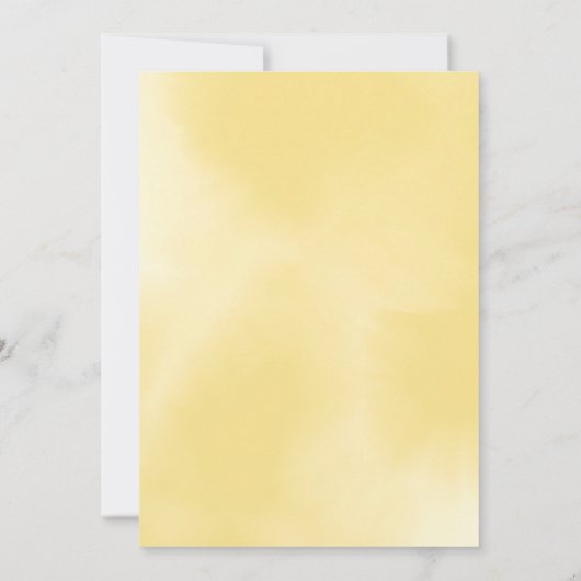 Sweet Little One Lemon Baby shower Invitation Roze Kaart (Achterkant)