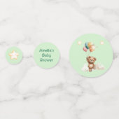 Sweet Little One op de weg Green Baby shower Confetti (Voorkanten)
