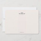 Sweet Little One Pink Religious Uitnodiging (Achterkant)