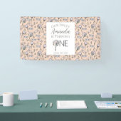 Sweet Little One Snoep thema eerste verjaardag Spandoek (Beurs)