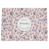 Sweet Little One Snoep Thema Eerste Verjaardagsgun Groot Cadeauzakje (Voorkant)