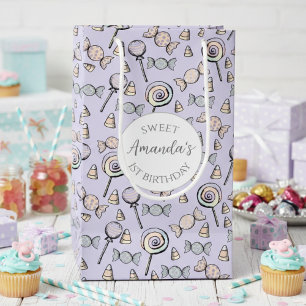 Sweet Little One Snoep Thema Eerste Verjaardagsgun Klein Cadeauzakje