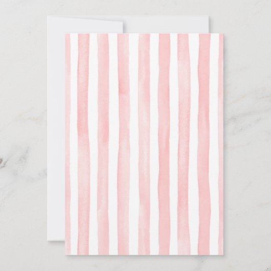 Sweet Little One Summer Lemon Baby shower Kaart (Achterkant)