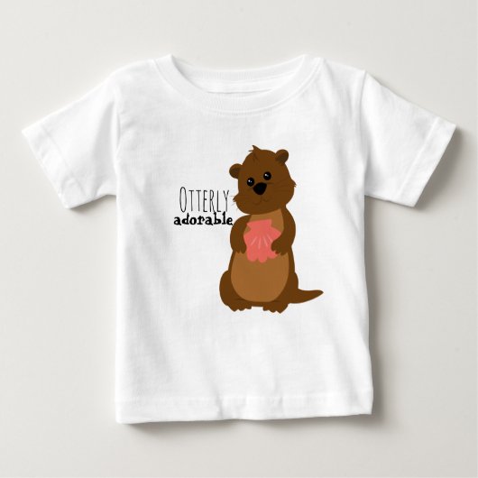 Sweet Little Otter t-shirt (Voorkant)