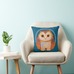 Sweet little owl.  kussen