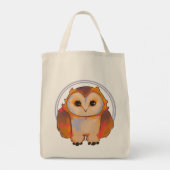 Sweet little Owl, Uil Tote Bag (Achterkant)