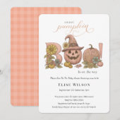 Sweet Little patch pumpkin florals is on the way Kaart (Voorkant / Achterkant)