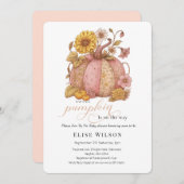 Sweet Little patch pumpkin florals is on the way Kaart (Voorkant / Achterkant)