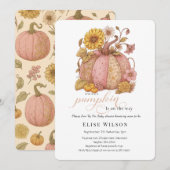 Sweet Little patch pumpkin florals is on the way Kaart (Voorkant / Achterkant)