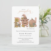 Sweet Little patch pumpkin florals is on the way Kaart (Staand voorkant)