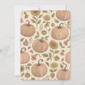 Sweet Little patch pumpkin florals is on the way Kaart (Achterkant)