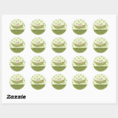 Sweet Little Pea Twin Meisjes Baby shower Sticker (Vel)