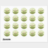 Sweet Little Pea Twins Baby shower Sticker (Vel)