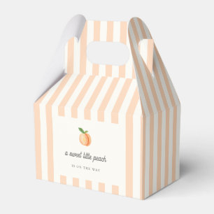 Sweet Little Peach Baby shower Bedankdoosjes