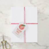Sweet Little Peach Dank je label Cadeaulabel (Met Touw)