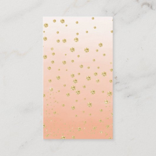 Sweet Little Peach Luier Raffle Ticket Informatiekaartje (Achterkant)