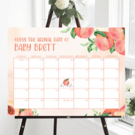 Sweet Little Peach raden de agenda van de vervalda Poster