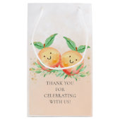 Sweet Little Peaches Small Gift Bag Klein Cadeauzakje (Achterkant)